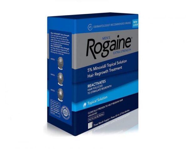 Rogaine Minoxidil Hair Loss Lotion 5%, 3 months - Image 2